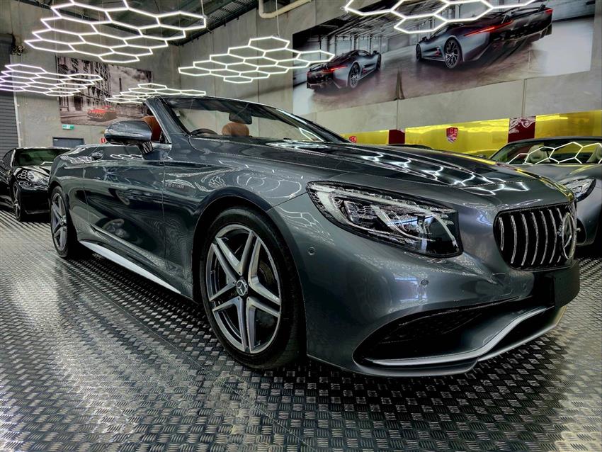 2017 MERCEDES-BENZ S-CLASS S63 AMG CABRIOLET