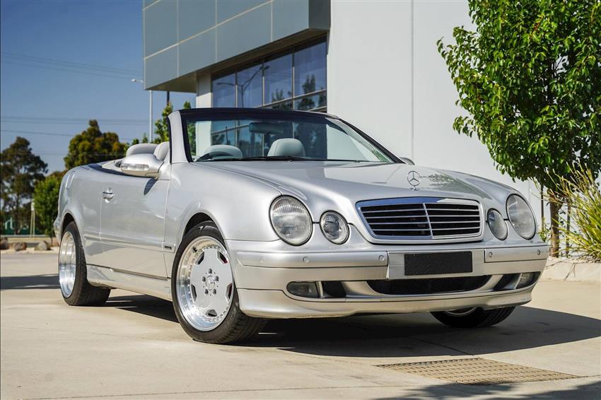 2000 MERCEDES-BENZ CLK-CLASS CLK320 ELEGANCE CABRIOLET